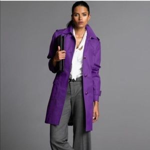 Purple Banana Republic Trench Coat XS